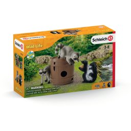 Schleich Rakuni u igri sa vevericom 42532