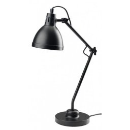 Stona lampa fi 14xV45cm crna