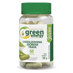 Liofilizovana ječmena trava u prahu - vegan kapsule, 60 kom