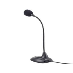 Mikrofon za računar, Gembird MIC-205, Desktop mikrofon, savitljivo telo, black, 3.5mm sa prekidacem