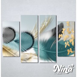 Slike na platnu Perje Nina371_4