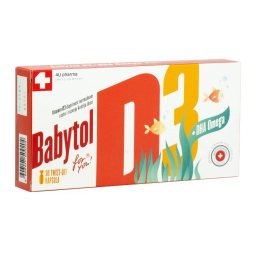 BABYTOL D3 + DHA OMEGA 30 kapsula