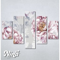 Slike na platnu Pastelne boje cvece Nina373_5