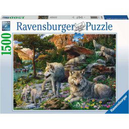Ravensburger puzzle Vukovi RA16598