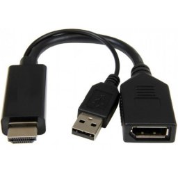 DisplayPort na Active 4K HDMI adapter Gembird A-HDMIM-DPF-01