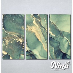 Slike na platnu Pastelne zelene boje Nina374_3