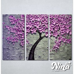 Slike na platnu Ljubicasto drvo Nina375_3