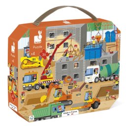 Kartonske puzzle - Gradilište, 36 delova