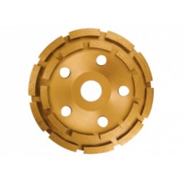Dijamantska ploca za brusenje betona 125mm dvoredna