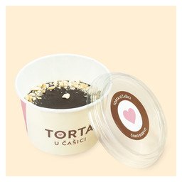 Čoko biskvit - posna torta u čašici