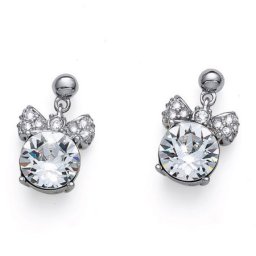Ženske oliver weber prezzy crystal mindjuše sa belim swarovski kristalima ( 22970 )