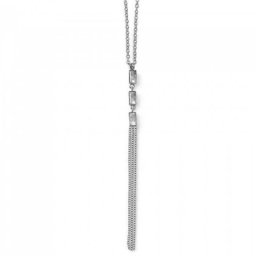Ženski oliver weber spectrum white zircon lančić sa swarovski belim cirkonima ( 12156 )
