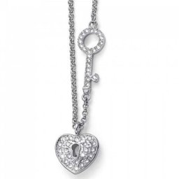 Ženski oliver weber treasure crystal lančić sa swarovski kristalnim priveskom ( 12095r )