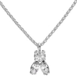 Ženski victoria cruz melissa crystal lančić sa swarovski belim kristalima ( a3924-07hg )