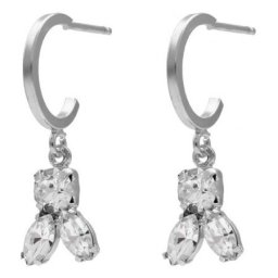 Ženske victoria cruz melissa crystal mindjuše sa swarovski belim kristalima ( a3922-07ht )