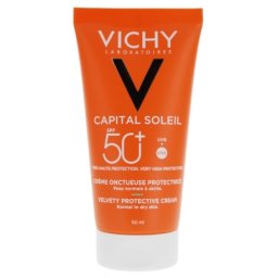 VICHY CAPITAL SOLEIL Baršunasta krema za lepši izgled kože sa SPF 50+