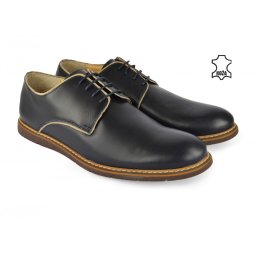 Kožne muške cipele M92201TT crne