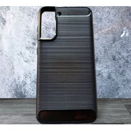 TPU maska BRUSHED za SAMSUNG SM-G990B, Galaxy S21 FE 2021 (6.4") CRNA