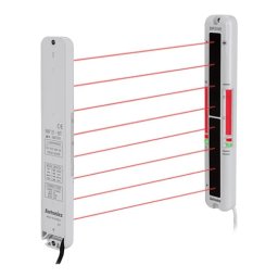 Prostorni senzor BWP20-08P,HSn140/H190mm,PNP NO/NC,Sn=0.1-5m,through-beam,3m,12-24Vdc IP40 Autonics