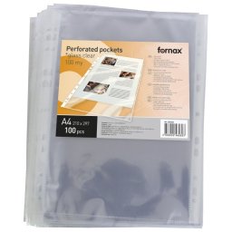 Fascikla uložna A4 100my pp sjajna pk100 Fornax