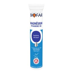 BIOFAR MAGNEZIJUM VITAMIN B6 ŠUMEĆE TABLETE