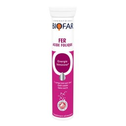 BIOFAR FER ACIDE FOLIQUE ŠUMEĆE TABLETE