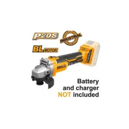 Ingco akumulatorska ugaona brusilica 115mm 20V CAGLI1151 - Solo