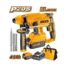 Ingco akumulatorska čekić bušilica 20V 1.5J + torba i pribor CRHLI22012
