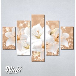 Slike na platnu Beli ljiljani Nina389_5