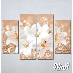 Slike na platnu Beli ljiljani Nina389_4