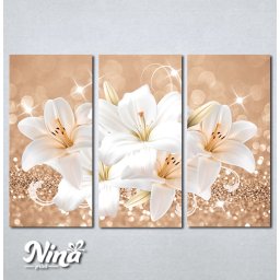 Slike na platnu Beli ljiljani Nina389_3