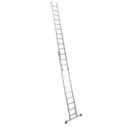Aluminijumske merdevine 2x13 dvodelne na izvlačenje Microcer