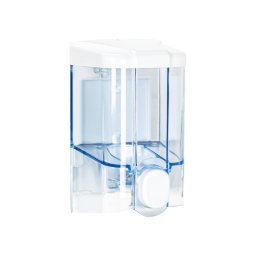 Dozer za tečni sapun na zid 500 ml - transparentna