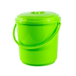 Kofa plastična sa poklopcem - 14 ℓ