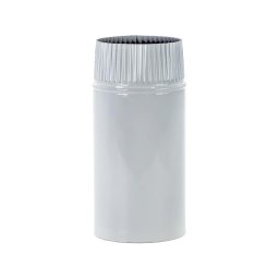 Dimna cev emajlirana fi 120 mm - bela / 0,25 m