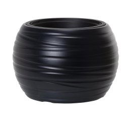 Saksija Maze loptasta - antracit S433 / 44 cm