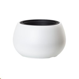 Saksija Heos loptasta - bela S449 / 40 cm