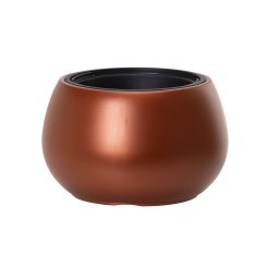 Saksija Heos loptasta - svetlo bronz 7598U / 40 cm
