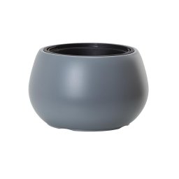 Saksija Heos loptasta - svetlo siva 443U / 40 cm