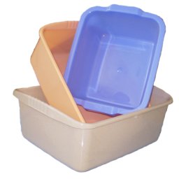 Vangla plastična četvrtasta - 4 ℓ