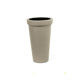 Saksija visoka mat sa uloškom - capuccino 7529U / 30×50 cm