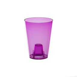 Saksija za Orhideju glaskar - roza transparentna CPR9