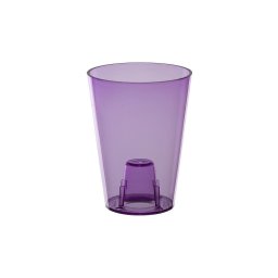 Saksija za Orhideju glaskar - violet transparentna CPRB