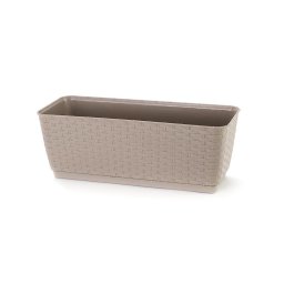 Žardinjera Ratan - capuccino 7529U / 40 cm