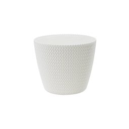 Saksija sitnopletena - bela S449 / 19 cm