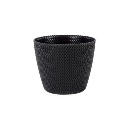 Saksija sitnopletena - antracit S433 / 26 cm