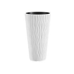 Saksija Talasasta - bela S449 / 30×33 cm