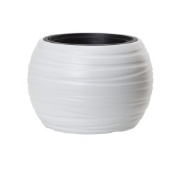 Saksija Maze loptasta - bela S449 / 44 cm