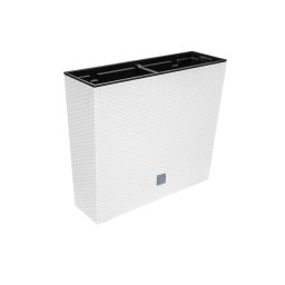 Žardinjera Ratan 58x18x50 cm visoka - bela S449