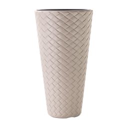 Saksija Pletena sa uloškom - capuccino 7529U / 30×55 cm